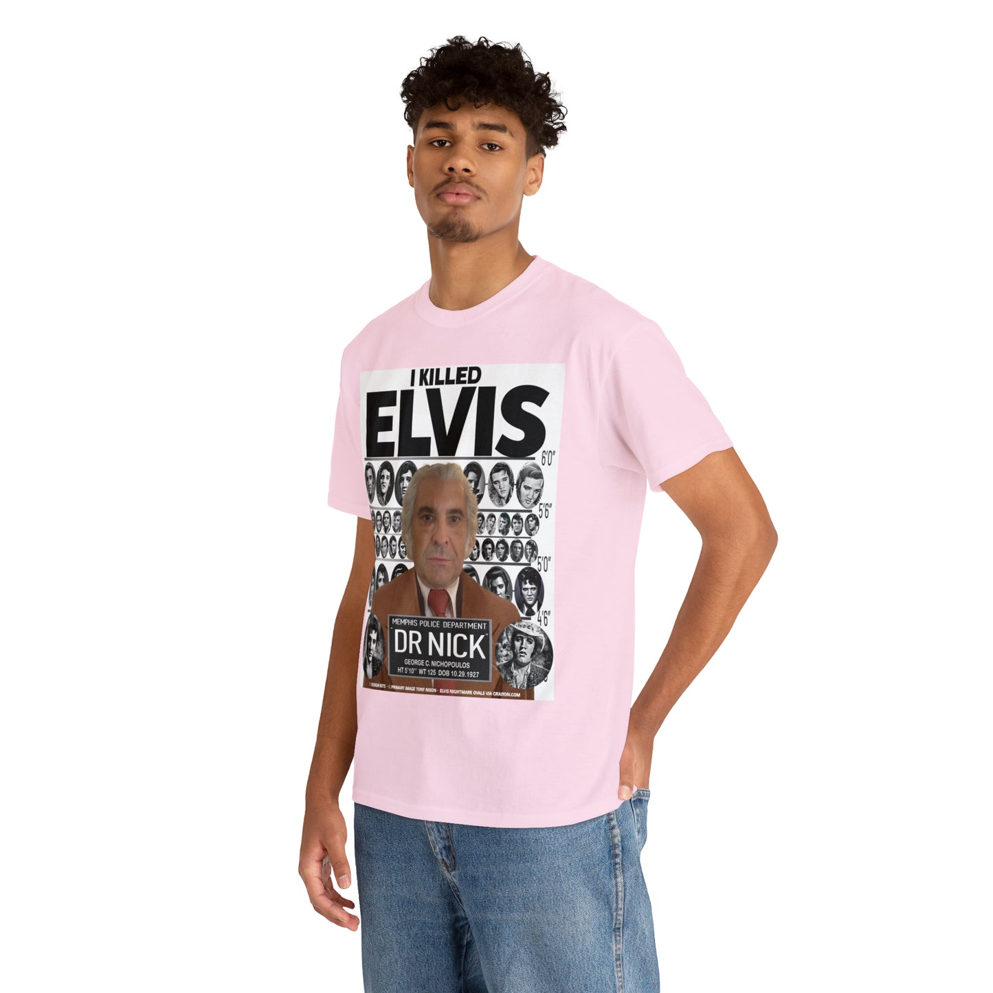 I KI**** ELVIS - Unisex Heavy Cotton Tee - USA