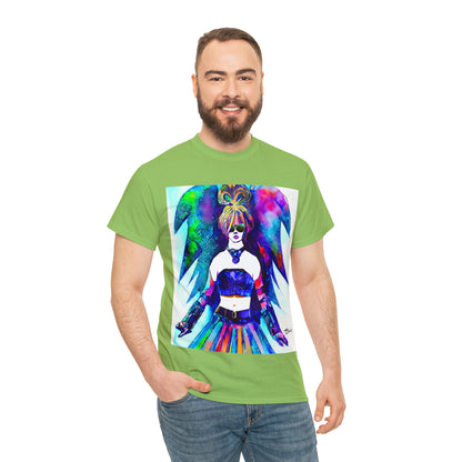 CYBER GIRL - Airt on a Shirt  - Unisex Heavy Cotton Tee - AUS