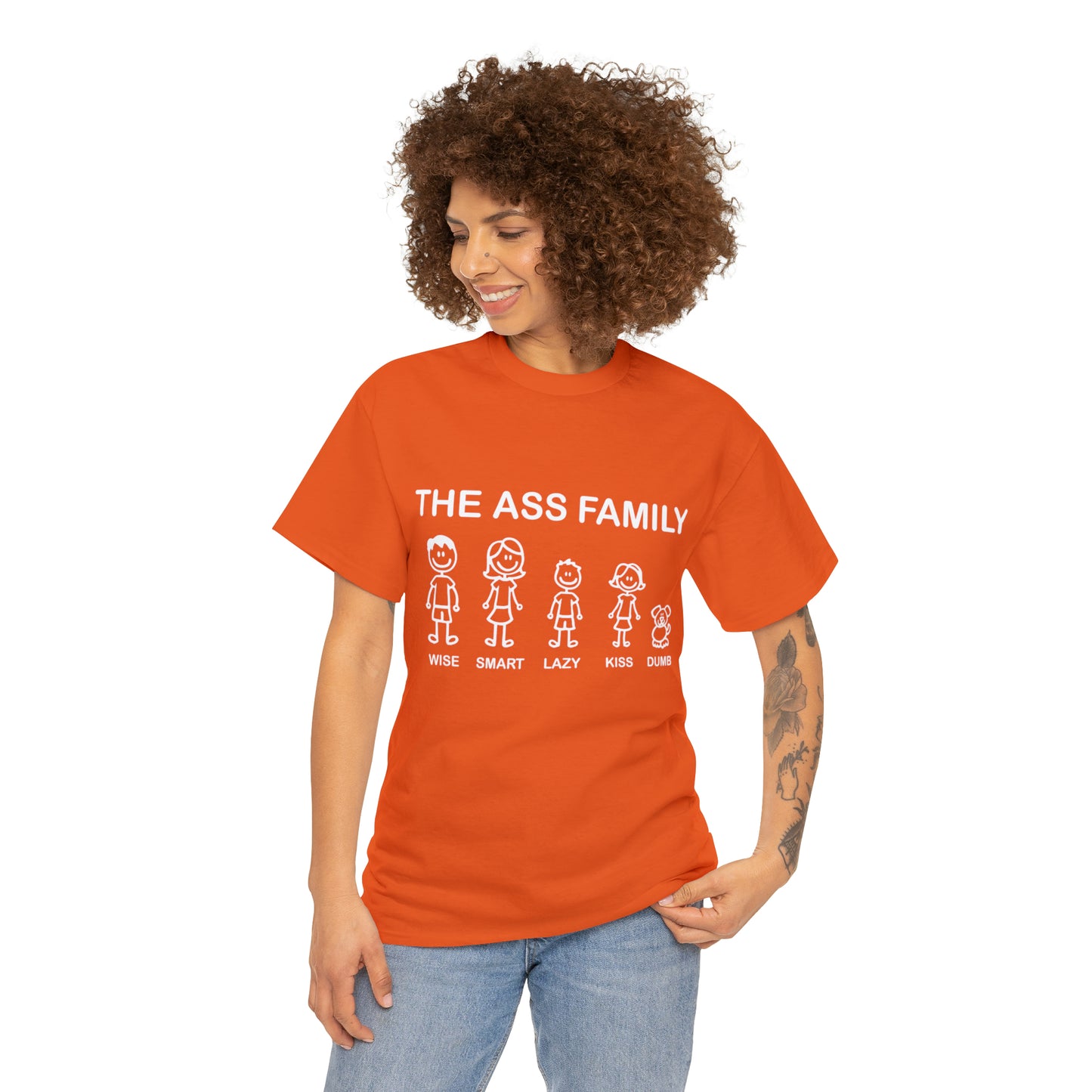 THE A** FAMILY - Unisex Heavy Cotton Tee - AUS