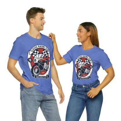 CLASSIC MOTORCYCLE RACING TEAM - Unisex Jersey Short Sleeve Tee