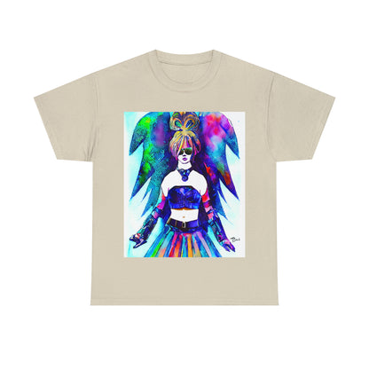 CYBER GIRL - Airt on a Shirt  - Unisex Heavy Cotton Tee - AUS