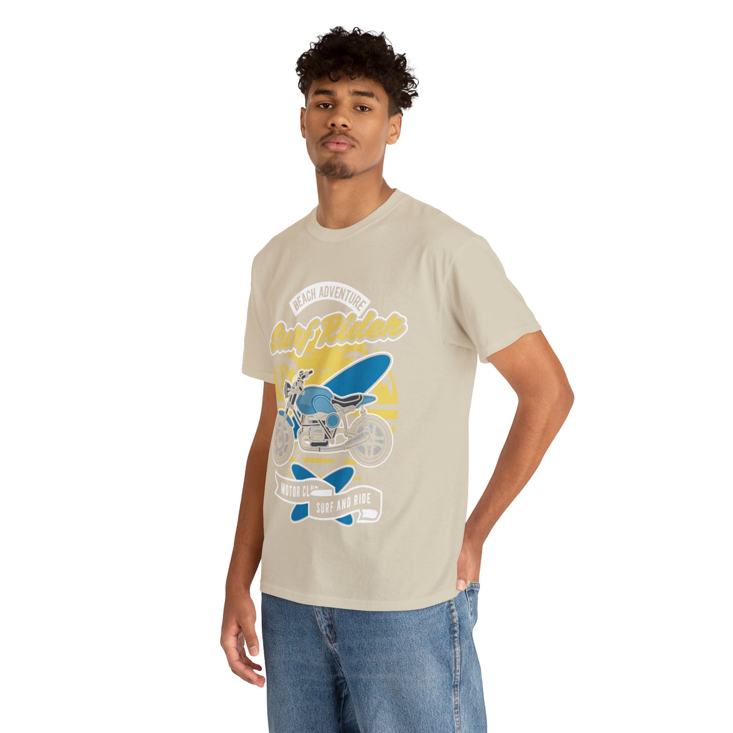 SURF RIDER - Printed in Australia - Unisex Jersey Short Sleeve Tee