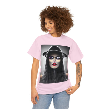 CYBERPUNK WITCH - Airt on a Shirt  - Unisex Heavy Cotton Tee - AUS