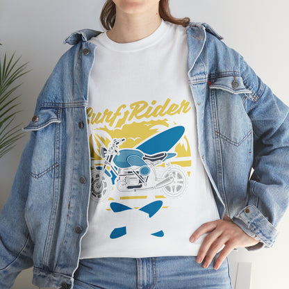 SURF RIDER - Printed in Australia - Unisex Jersey Short Sleeve Tee