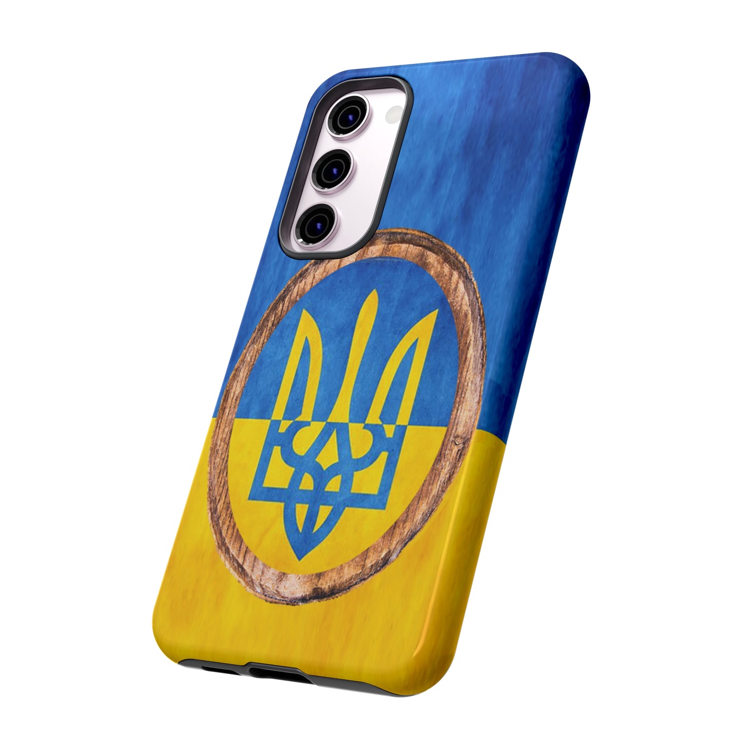 UKRAINE FLAG with TRIDENT - Tough Cases