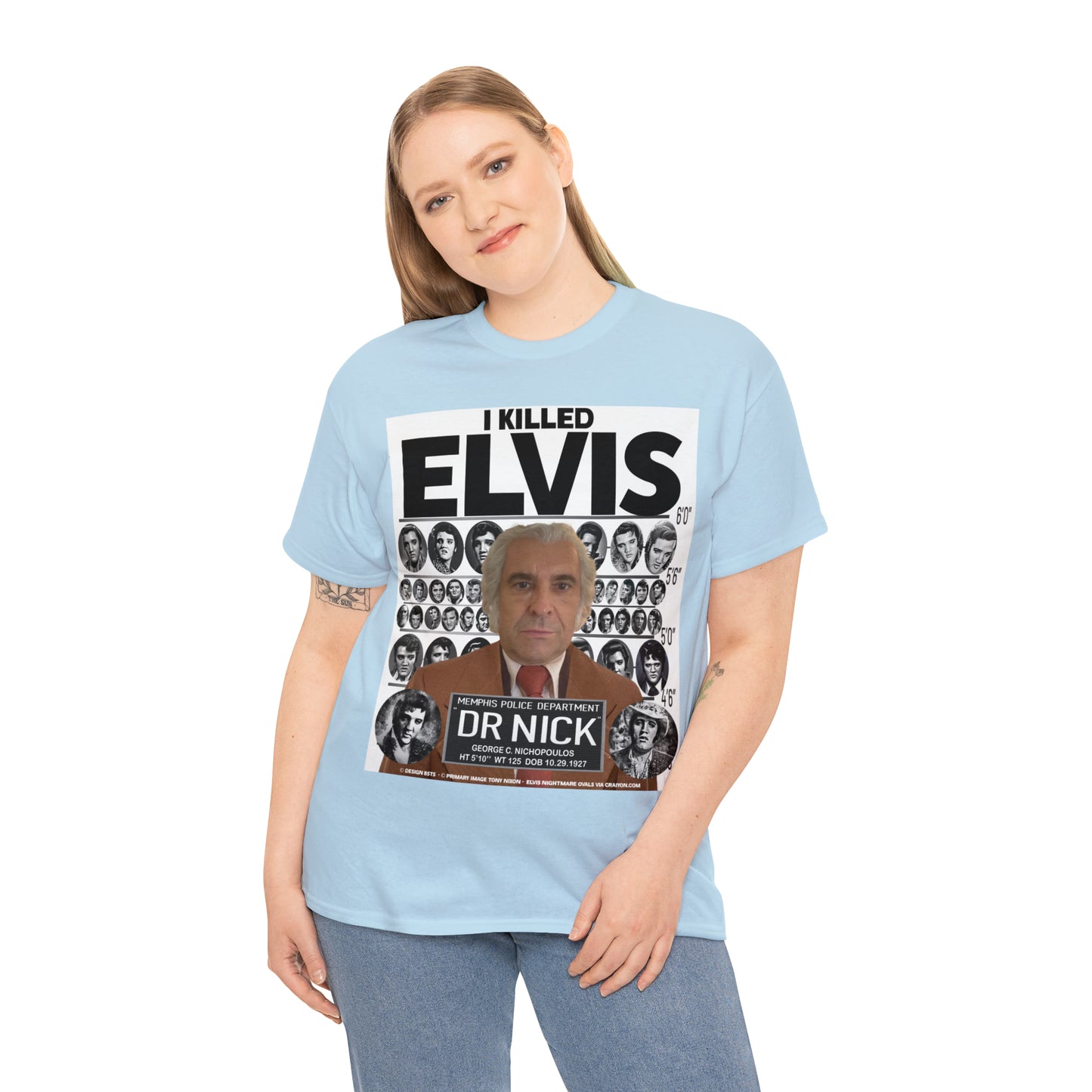 I KI**** ELVIS - Unisex Heavy Cotton Tee - USA