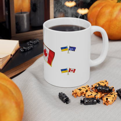 The Ukrainian-Canadian NATO Supporter Mug