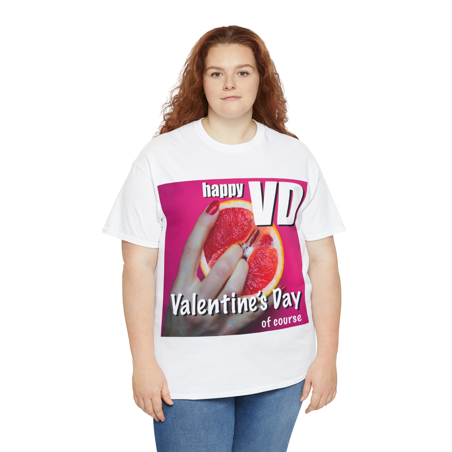 Happy VD - Unisex Cotton Tee