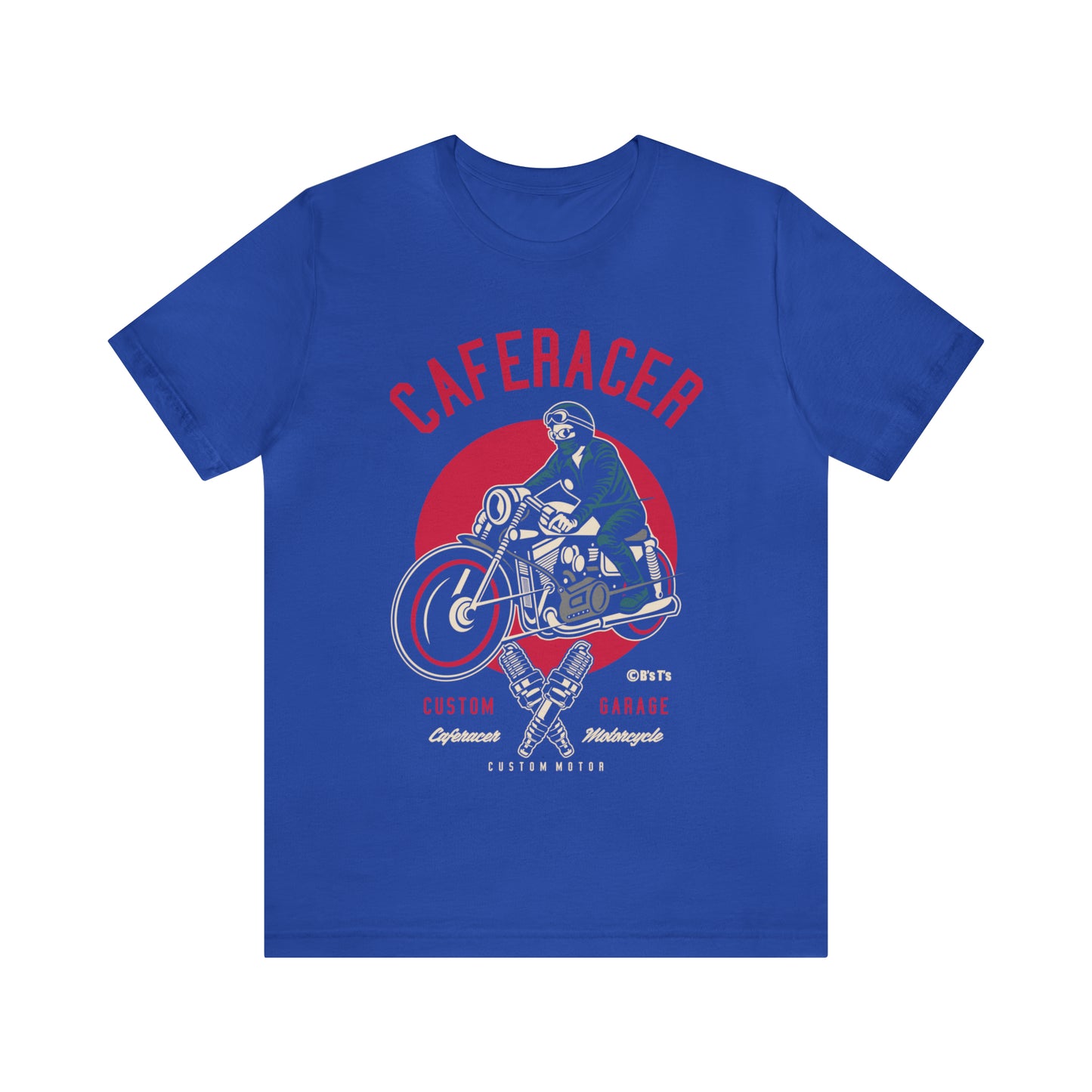 CAFE RACER Custom Garage - Unisex Jersey Short Sleeve Tee