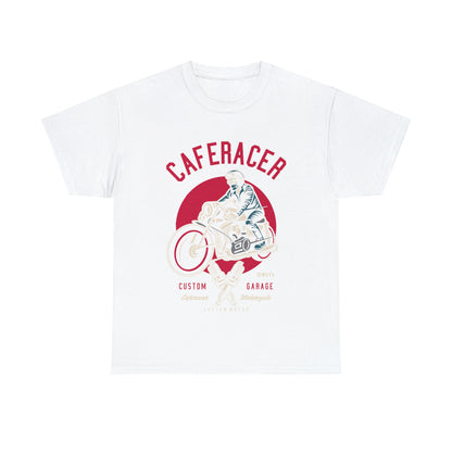 CAFE RACER Custom Garage - Unisex Heavy Cotton Tee