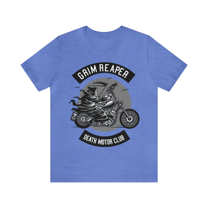 GRIM REAPER Death Motor Club - Unisex Jersey Short Sleeve Tee