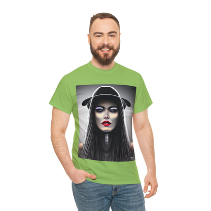 CYBERPUNK WITCH - Airt on a Shirt  - Unisex Heavy Cotton Tee - AUS