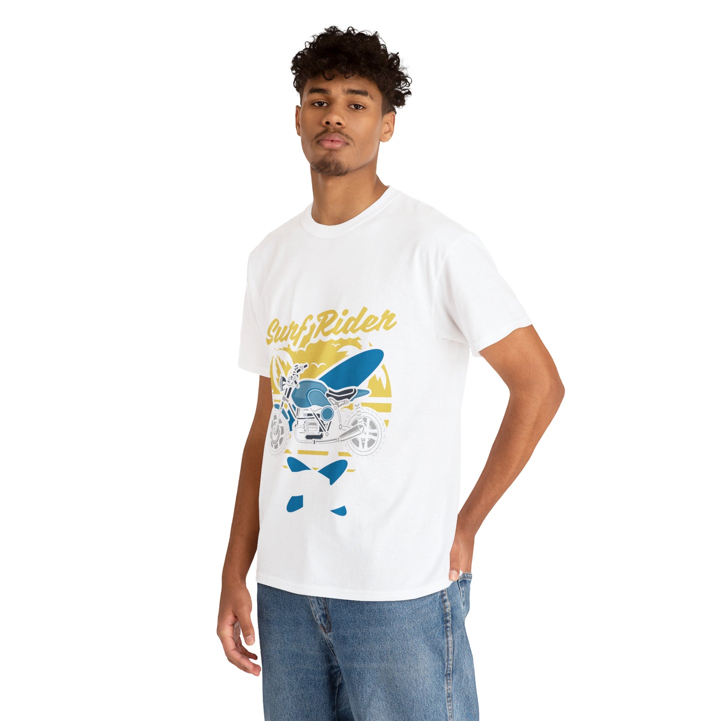 SURF RIDER - Printed in Australia - Unisex Jersey Short Sleeve Tee