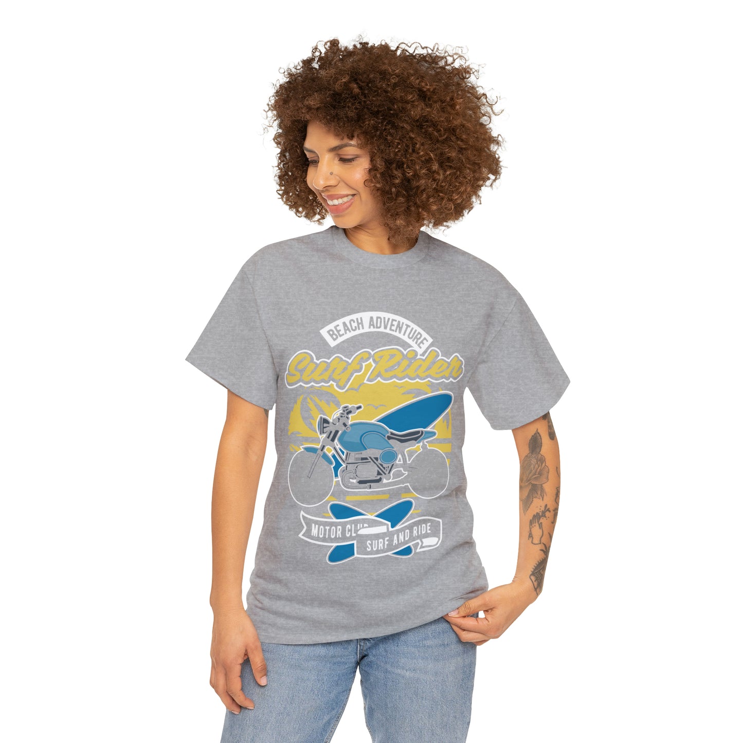 SURF RIDER - Printed in Australia - Unisex Jersey Short Sleeve Tee