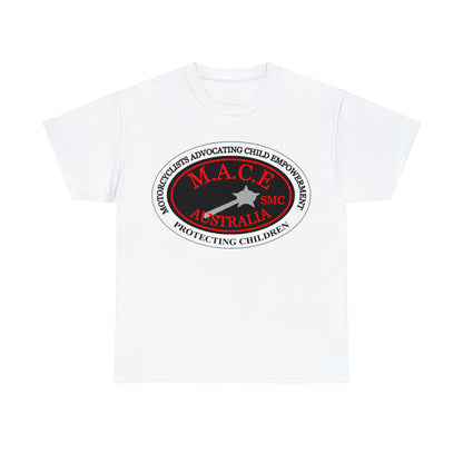 M.A.C.E. Plain Emblem - Unisex Heavy Cotton Tee