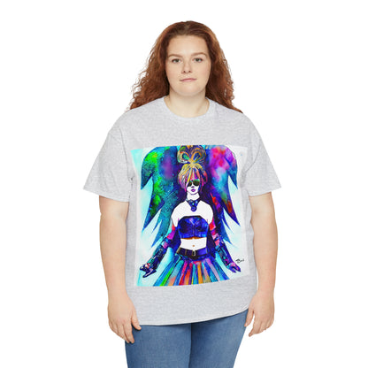 CYBER GIRL - Airt on a Shirt  - Unisex Heavy Cotton Tee - AUS