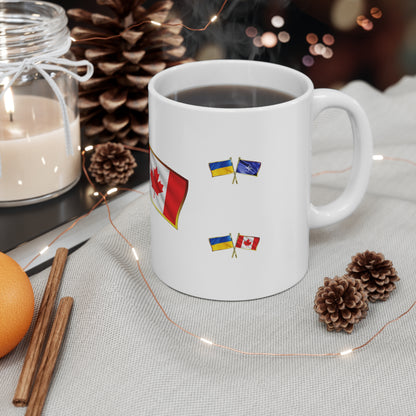 The Ukrainian-Canadian NATO Supporter Mug