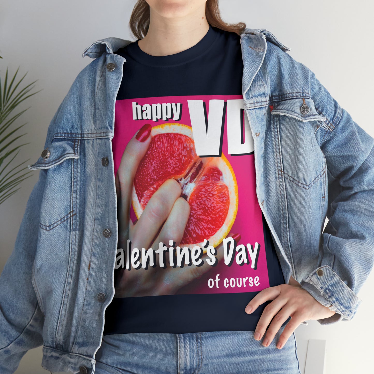 Happy VD - Unisex Cotton Tee