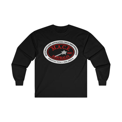 M.A.C.E. Emblem & Back Hands - Ultra Cotton Long Sleeve Tee