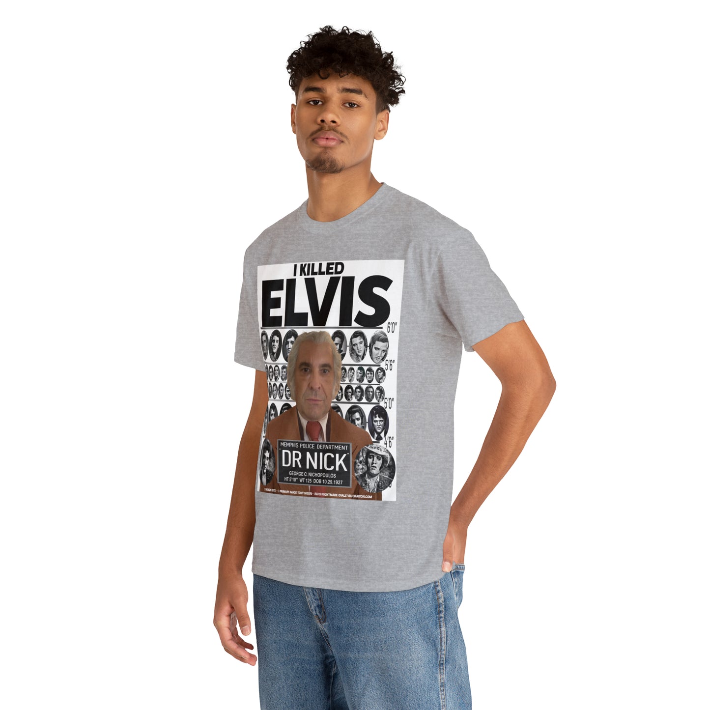 I KI**** ELVIS - Unisex Heavy Cotton Tee - USA