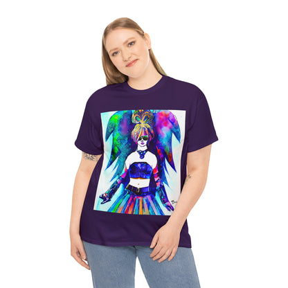 CYBER GIRL - Airt on a Shirt  - Unisex Heavy Cotton Tee - AUS