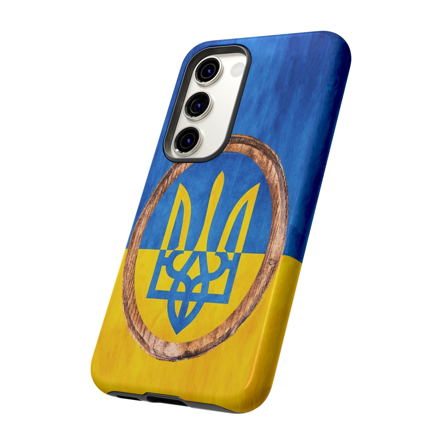 UKRAINE FLAG with TRIDENT - Tough Cases