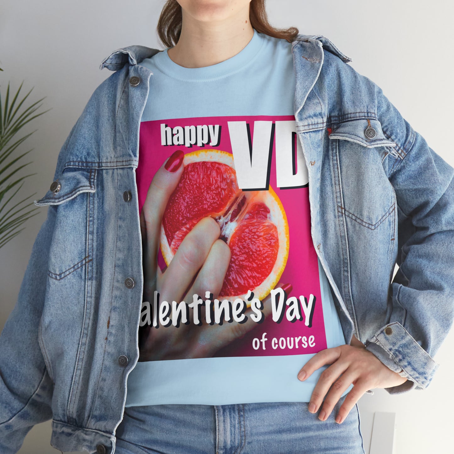 Happy VD - Unisex Cotton Tee