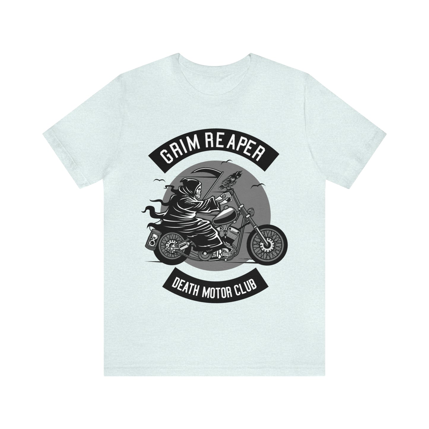 GRIM REAPER Death Motor Club - Unisex Jersey Short Sleeve Tee