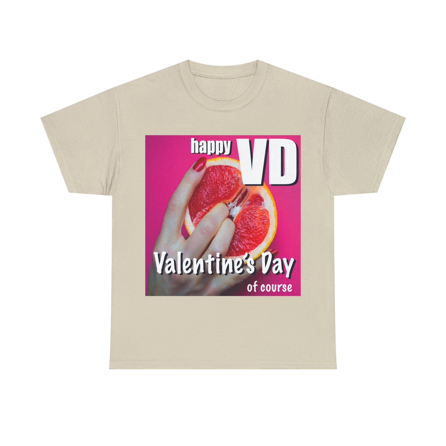 Happy VD - Unisex Cotton Tee