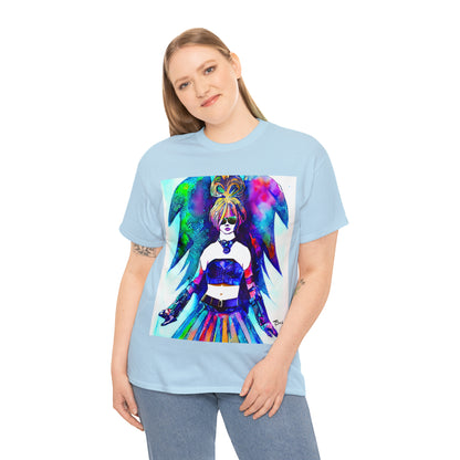 CYBER GIRL - Airt on a Shirt  - Unisex Heavy Cotton Tee - AUS