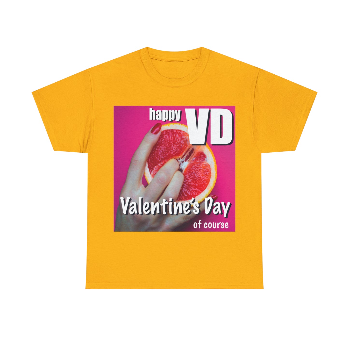 Happy VD - Unisex Cotton Tee