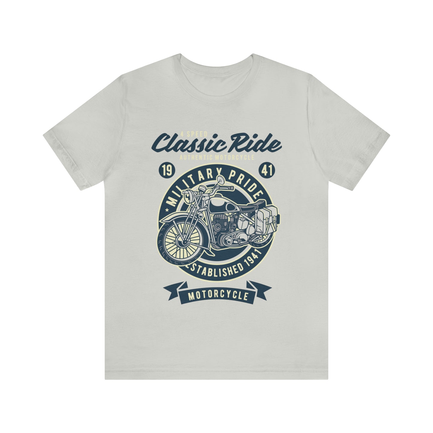 MILITARY RIDE Classic Pride - Unisex Jersey Short Sleeve Tee