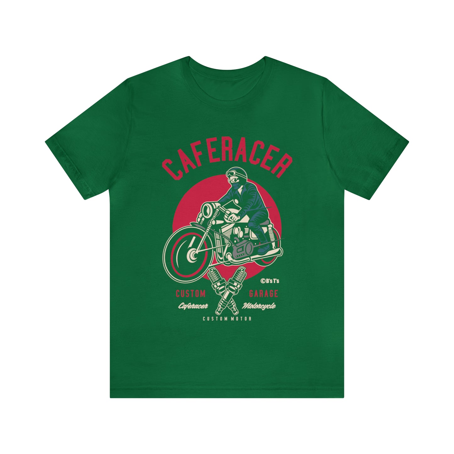 CAFE RACER Custom Garage - Unisex Jersey Short Sleeve Tee