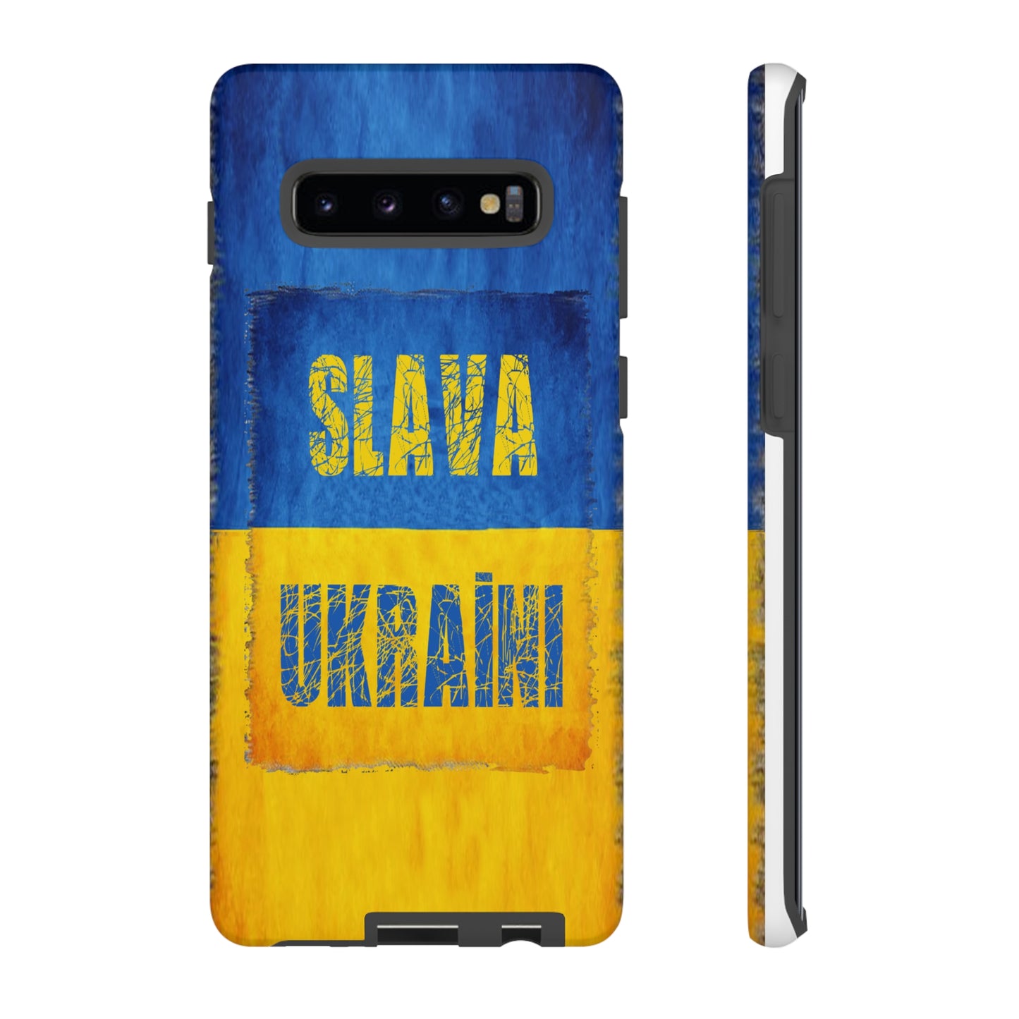 "SLAVA UKRAĪNI" FLAG - Tough Cases