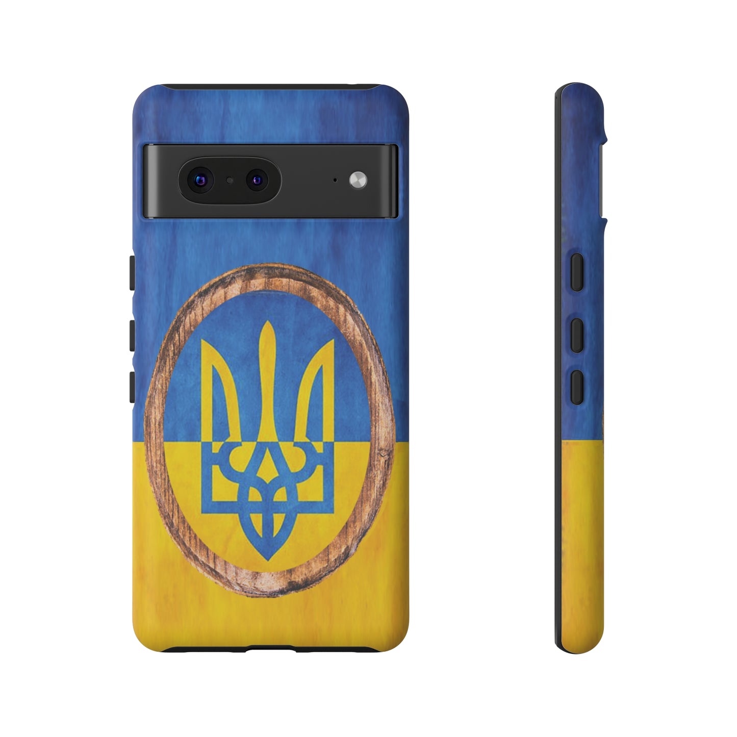 UKRAINE FLAG with TRIDENT - Tough Cases