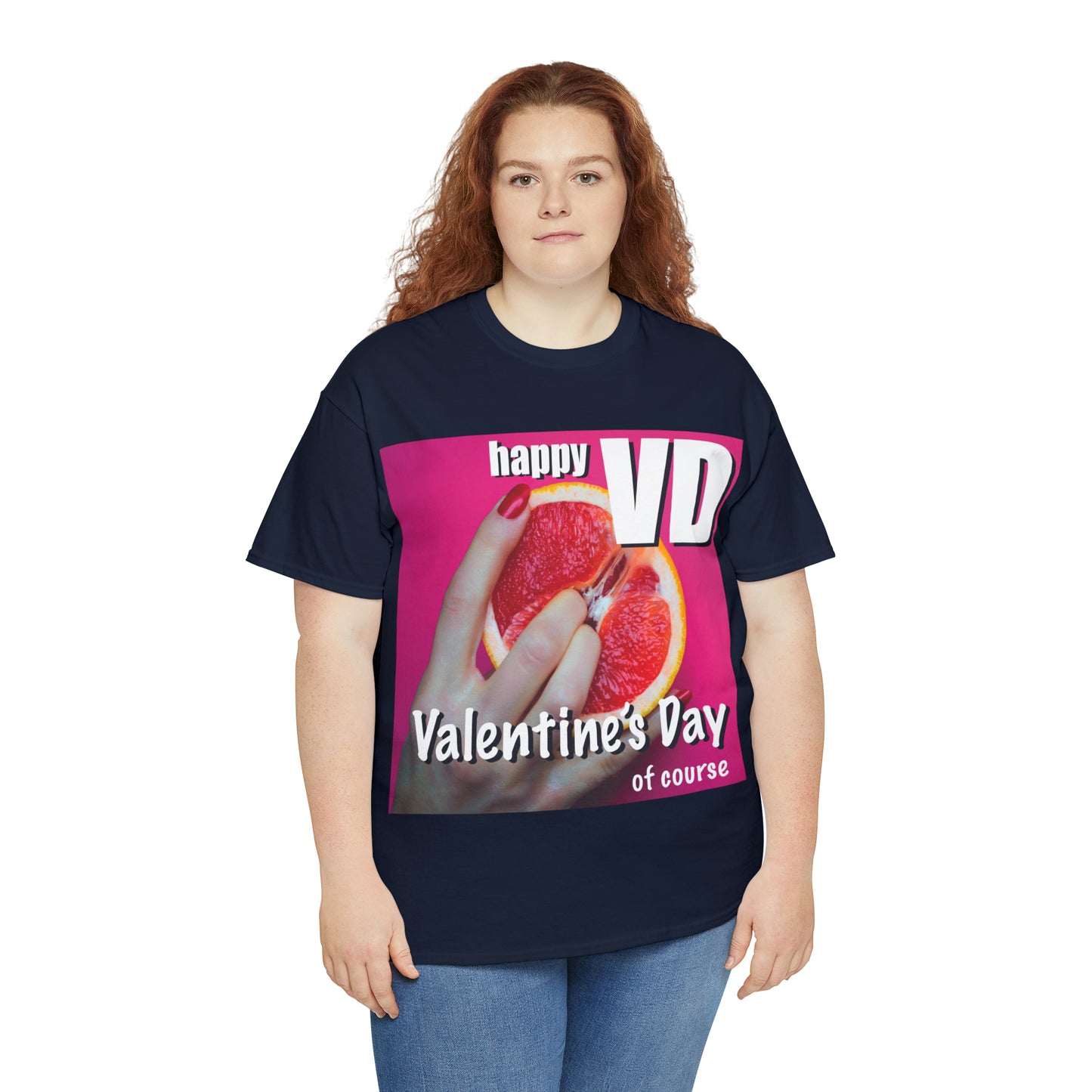 Happy VD - Unisex Cotton Tee