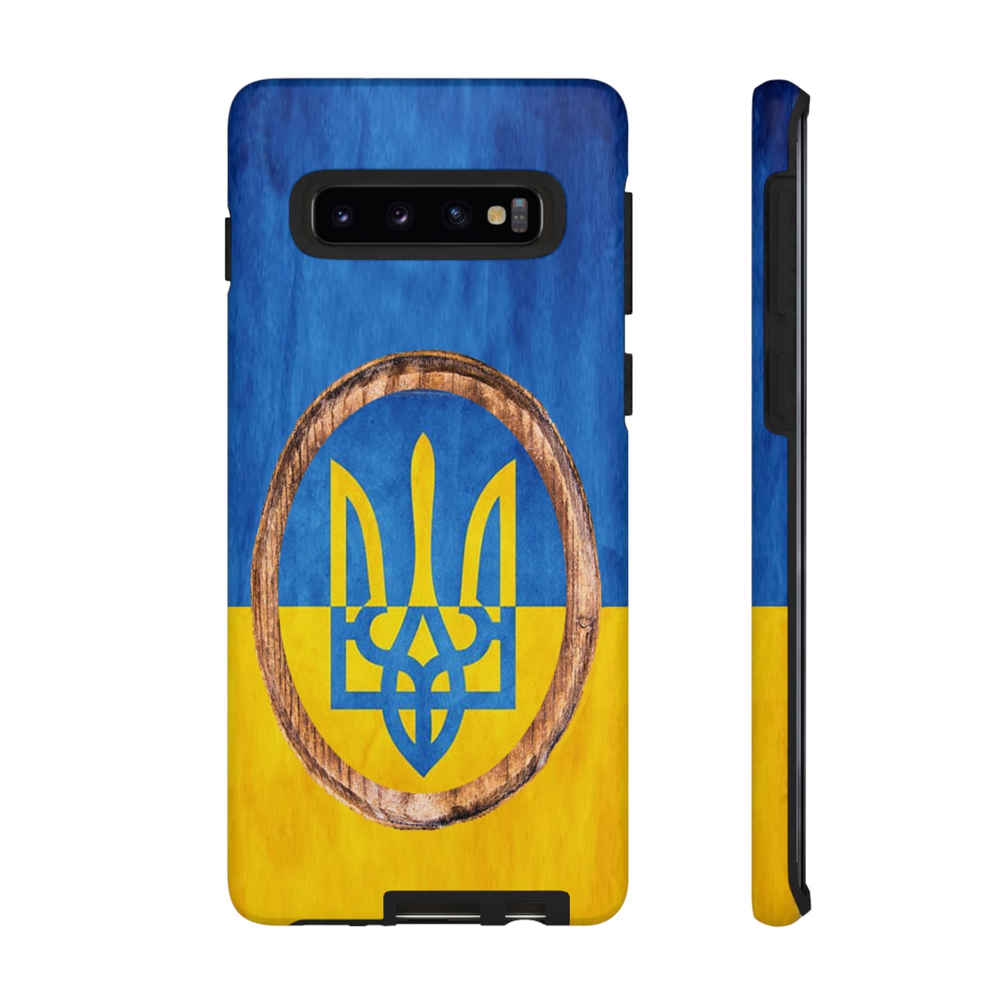 UKRAINE FLAG with TRIDENT - Tough Cases