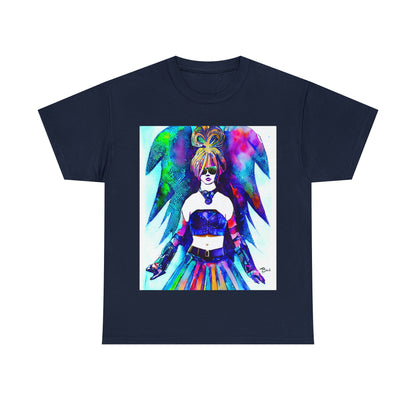 CYBER GIRL - Airt on a Shirt  - Unisex Heavy Cotton Tee - AUS