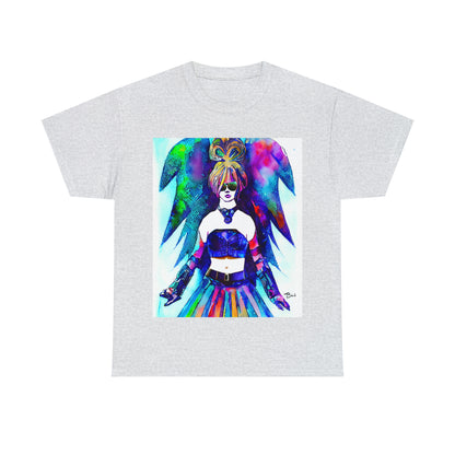 CYBER GIRL - Airt on a Shirt  - Unisex Heavy Cotton Tee - AUS