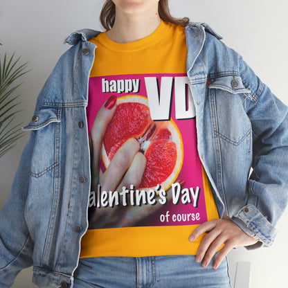 Happy VD - Unisex Cotton Tee