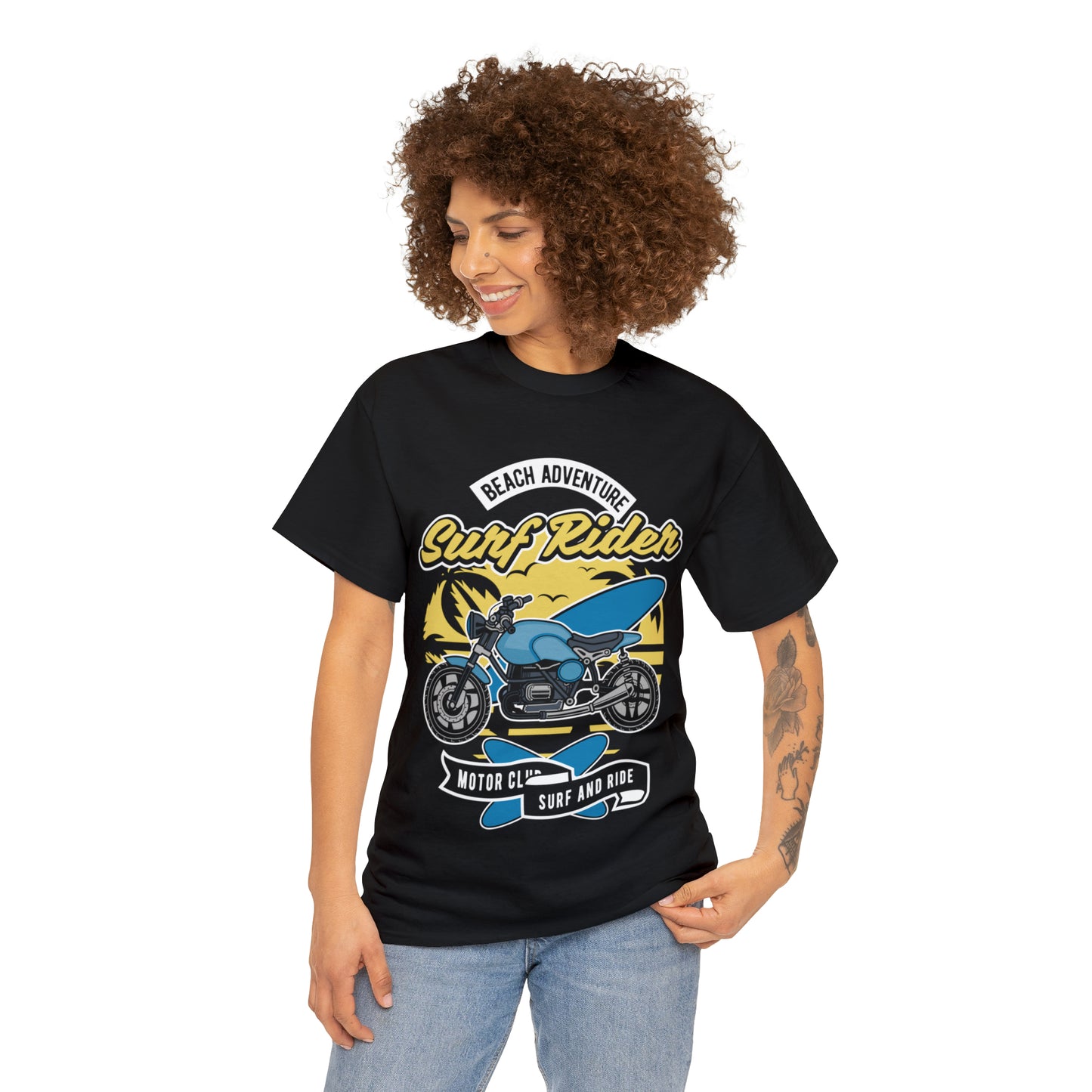 SURF RIDER - Printed in Australia - Unisex Jersey Short Sleeve Tee