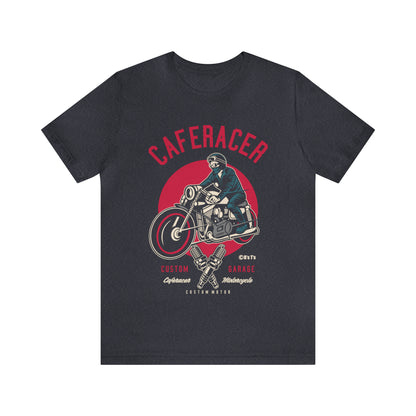 CAFE RACER Custom Garage - Unisex Jersey Short Sleeve Tee