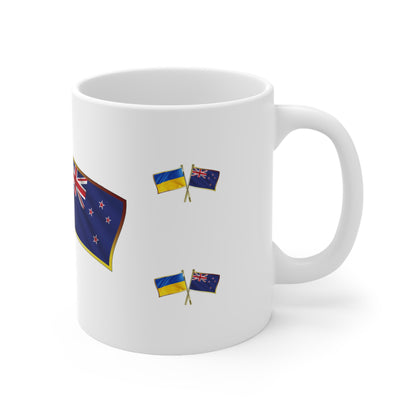 The Ukrainian-New Zealand Supporter Mug!