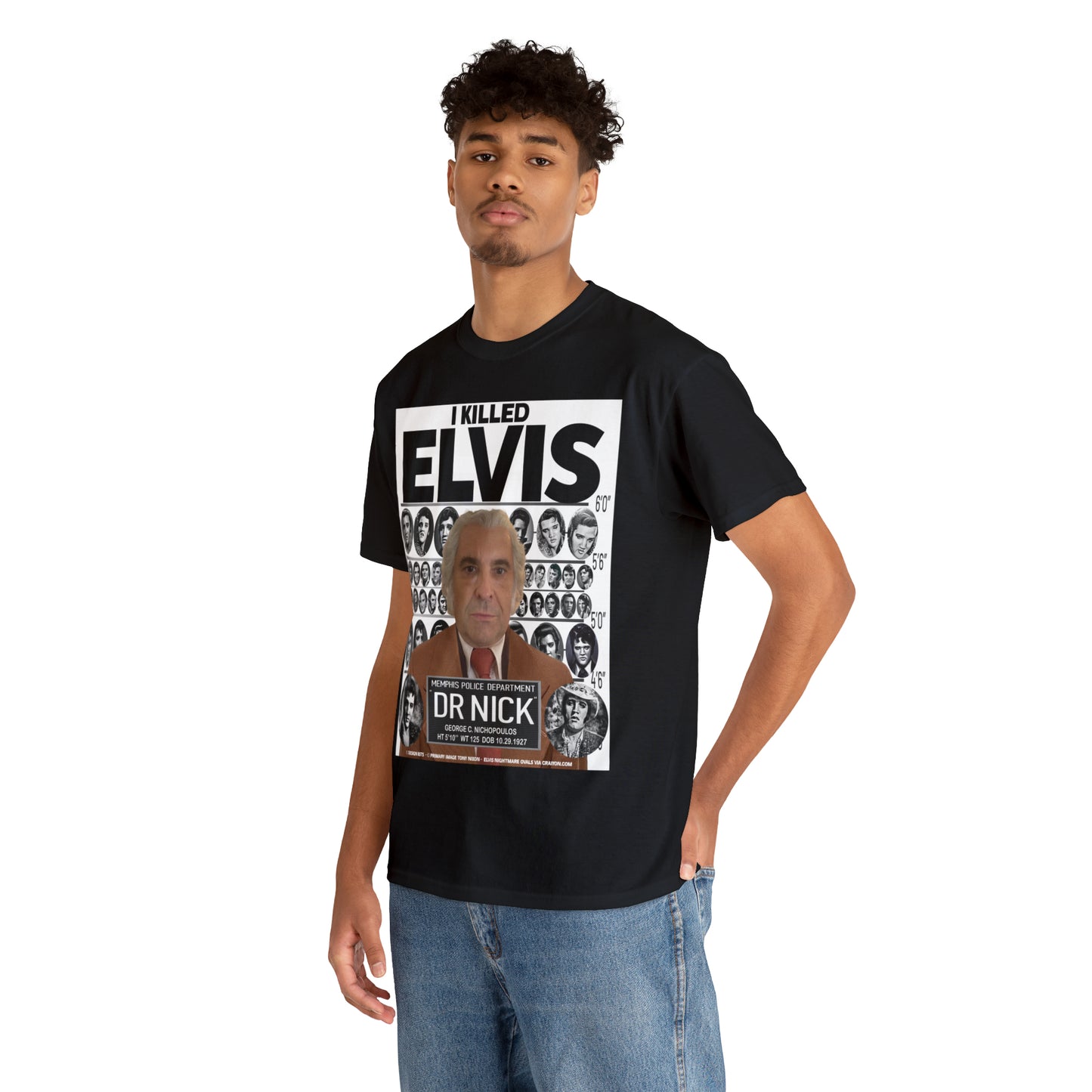 I KI**** ELVIS - Unisex Heavy Cotton Tee - USA