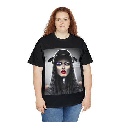 CYBERPUNK WITCH - Airt on a Shirt  - Unisex Heavy Cotton Tee - AUS