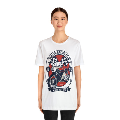 CLASSIC MOTORCYCLE RACING TEAM - Unisex Jersey Short Sleeve Tee