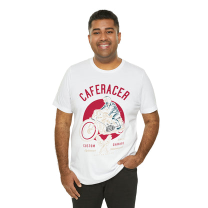 CAFE RACER Custom Garage - Unisex Jersey Short Sleeve Tee