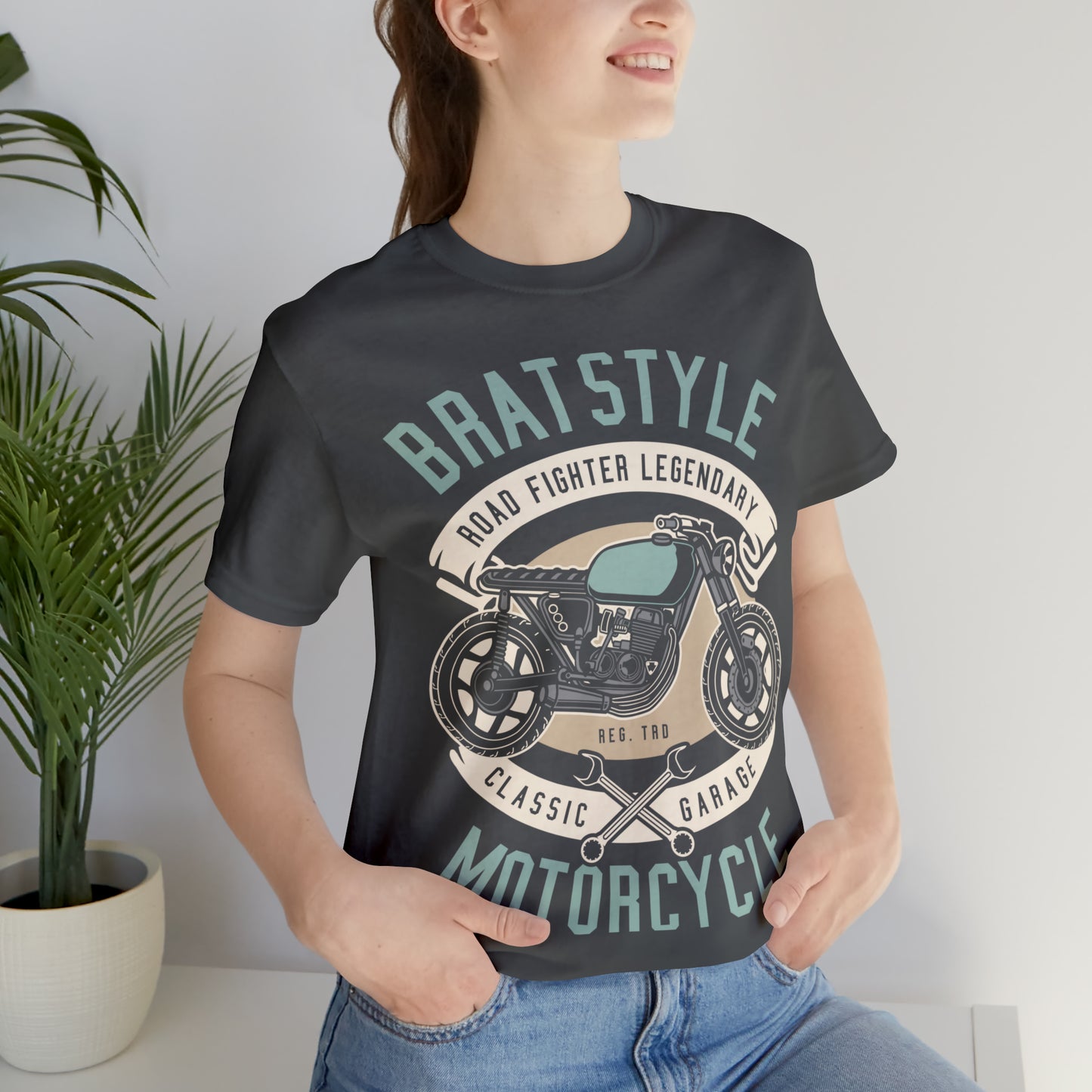 BRAT STYLE Road Fighter - Unisex Jersey Short Sleeve Tee