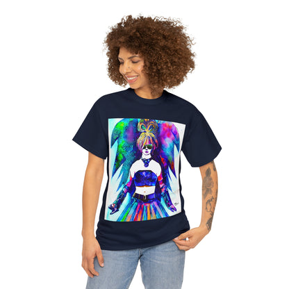 CYBER GIRL - Airt on a Shirt  - Unisex Heavy Cotton Tee - AUS