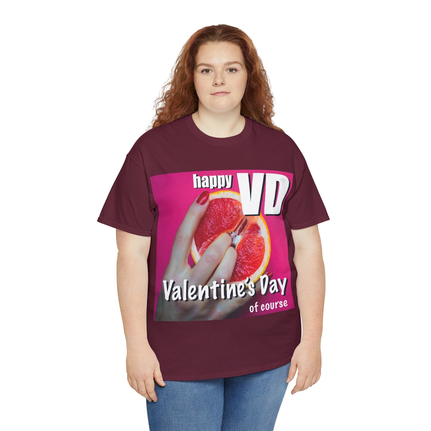 Happy VD - Unisex Cotton Tee